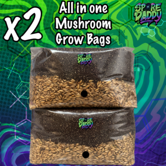 Double Pack | All in one Manure Based Mushroom Grow Bags